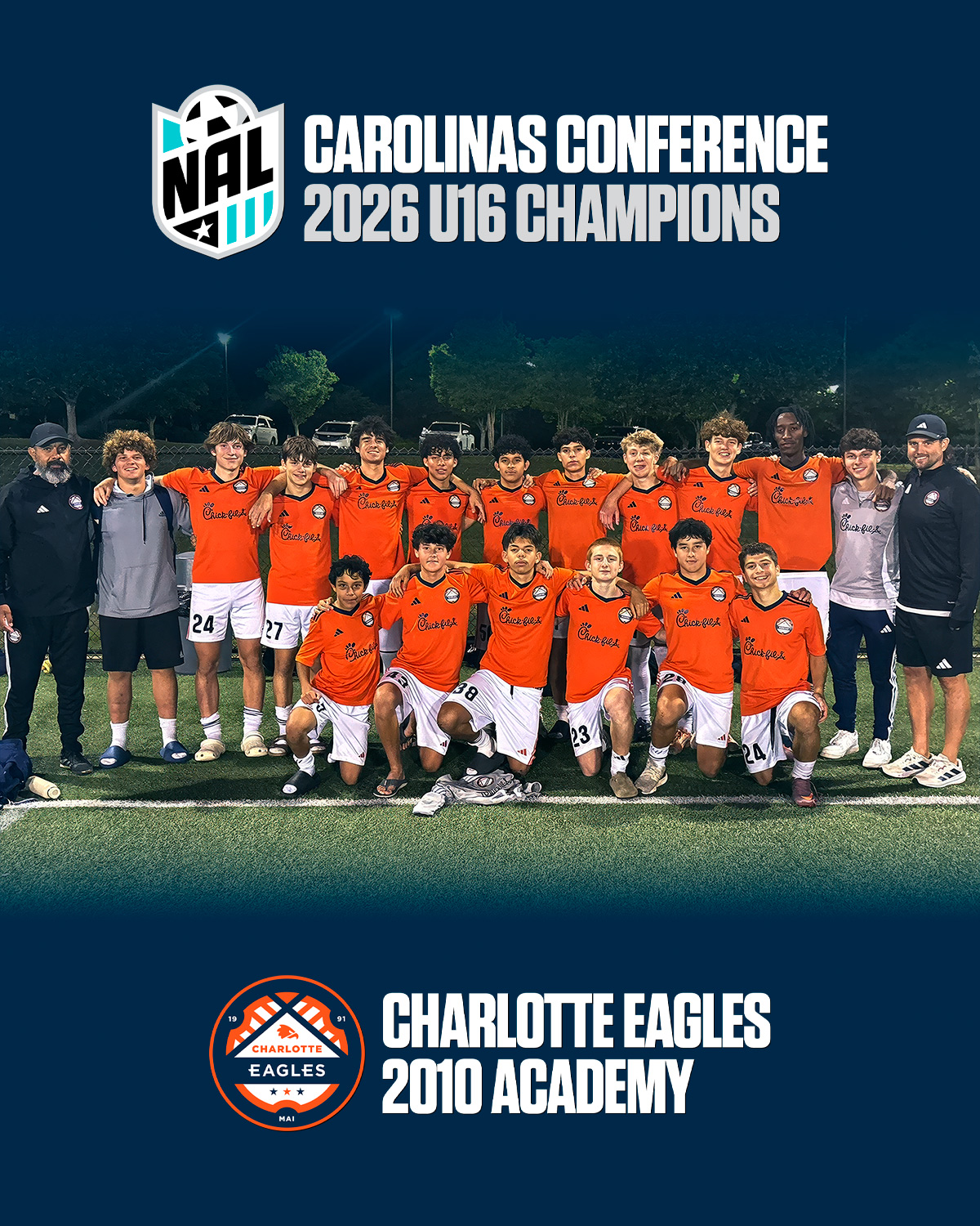 Lincoln Szeglowski | Charlotte Eagles | NAL Conference Champs
